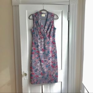 Maeve Sleeveless Knit Dress floral print